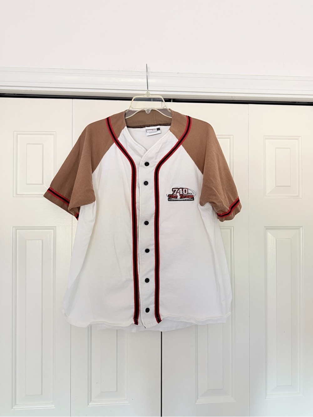 Vintage Badger Sport 740 The Fan Sports Radio Jersey - Size L #0185